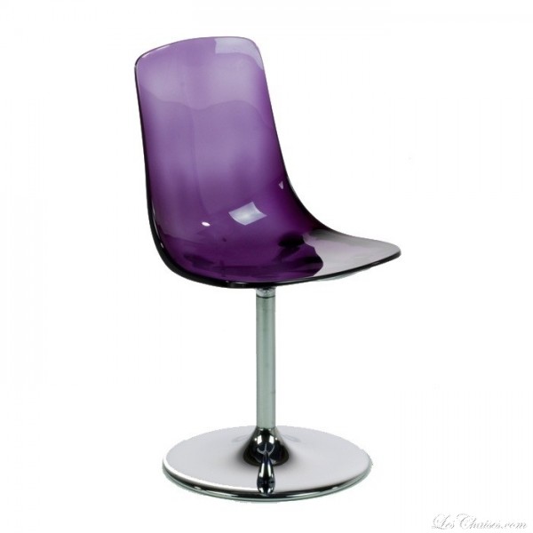chaise de cuisine violet