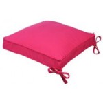 galette de chaise fushia