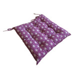 galette de chaise fushia