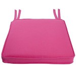 galette de chaise fushia