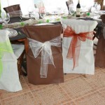 housse de chaise ivoire pas cher