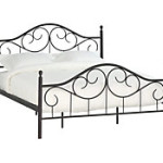 lit 1 personne fer noir