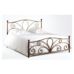 lit 1 personne fer noir