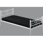 lit 1 personne fer noir