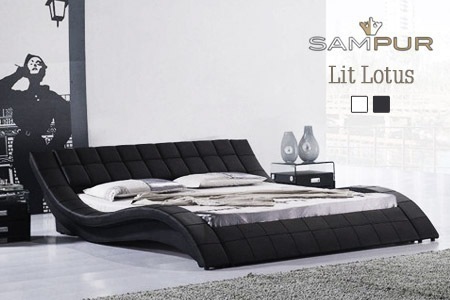 lit deux personnes moderne