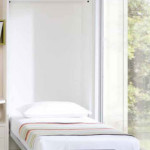 lit une personne rabattable