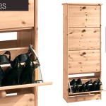 meuble chaussures cocktail scandinave