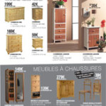 meuble chaussures cocktail scandinave