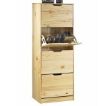 meuble chaussures en pin
