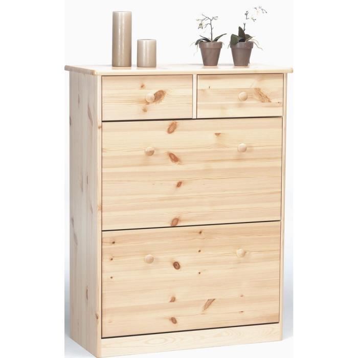 meuble chaussures en pin