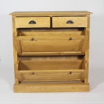 meuble chaussures en pin