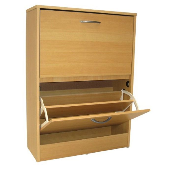 meuble chaussures hetre