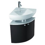 meuble d'angle avec vasque