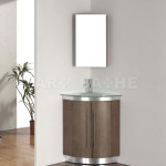 meuble d'angle avec vasque