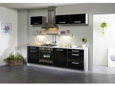 meuble de cuisine noir pas cher