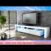 meuble tv bas armoire basse lima v2 en blanc