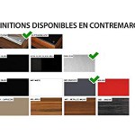 meuble tv bas sonorous mood 9120 gris