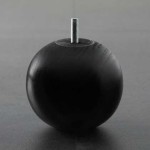 pieds de lit ronds en bois