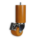 pieds de lit roulettes