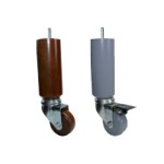 pieds de lit roulettes