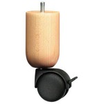 pieds de lit roulettes