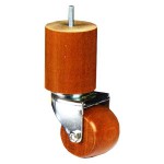 pieds de lit roulettes