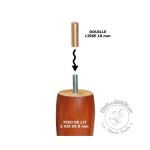 pieds de lit tige lisse