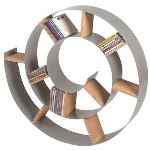 rangement cd escargot