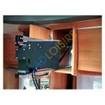 support mural tv vertical