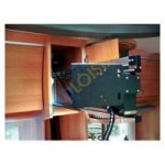 support mural tv vertical