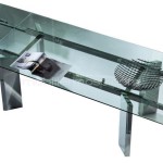 table a manger verre extensible