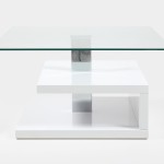 table basse design verre