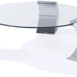 table basse design verre