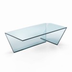 table basse design verre