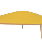 table basse jaune