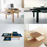 table basse qui devient table manger