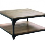 table basse style industriel