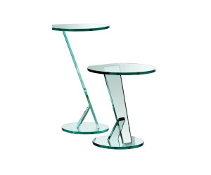 table d'appoint en verre design