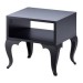 table d'appoint malm noire