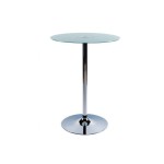 table de bar plateau verre