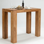 table de bar teck