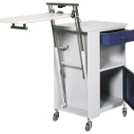 table de chevet hopital