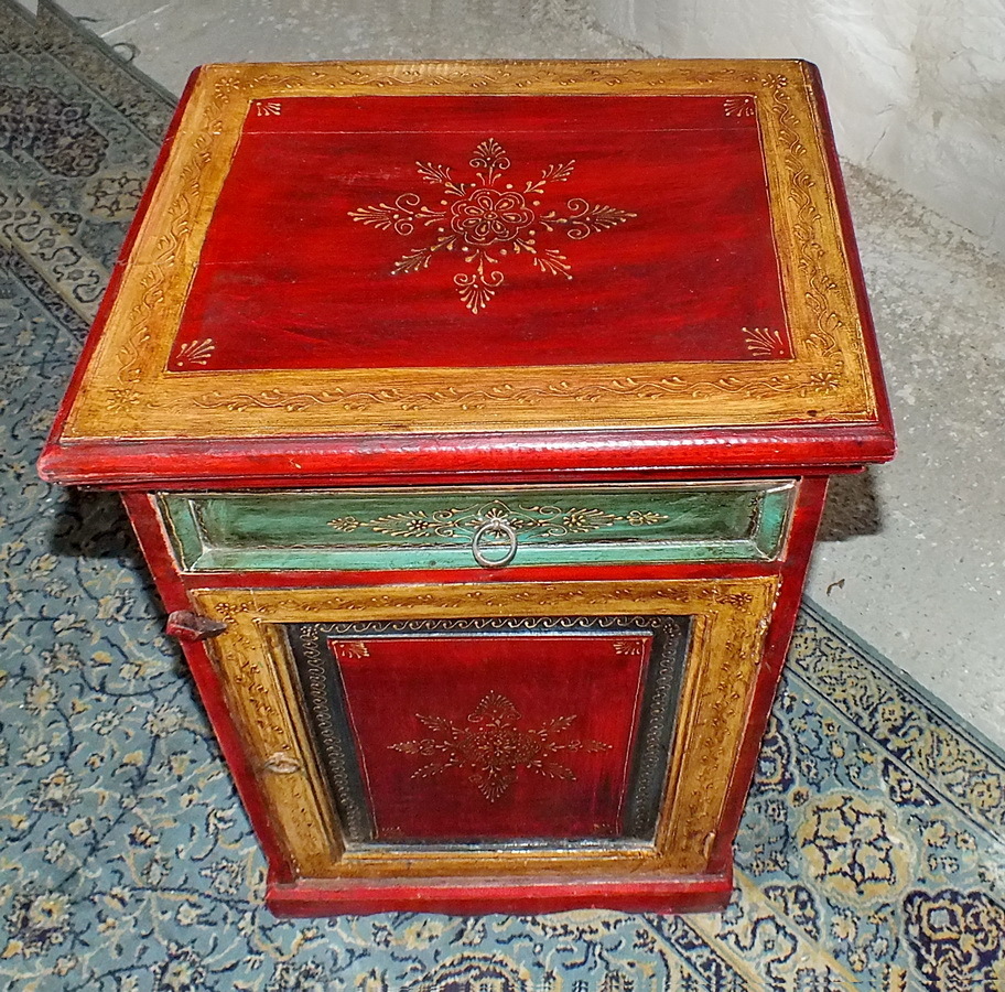 table de chevet inde