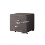 table de chevet marron