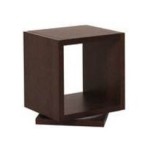 table de chevet marron