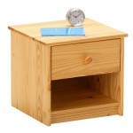 table de chevet pin