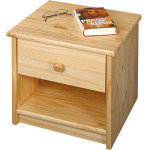 table de chevet pin