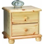 table de chevet pin