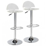 tabouret de bar transparent