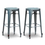 tabouret de bar zinc